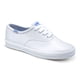 thumbnail image 1 of Zapatos Keds Champion de Cuero Blanco con Espuma Viscoelástica para Niños, 1 of 1