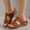Brown BW42, variant on WIZUTIZ Bedroom Slippers Women Comfort Trendy Women's Slide Sandals Summer Slides Wedge Sandals Platform Heels Shower Shoes Beach Slide Sandals Indoor Shower Shoes Gifts for Her