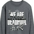 thumbnail image 3 of Marvel Deadpool & Wolverine - We Are Deadpool Doodles - Men's Long Sleeve Graphic T-Shirt, 3 of 5