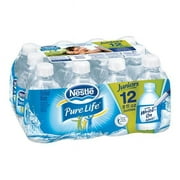 Nestle  8 oz Pure Life Bottled Water, 12 Per Pack - Pack of 2