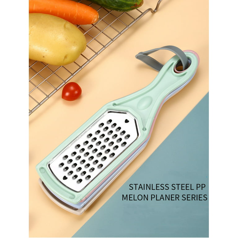 Stainless Steel Potato / Vegetable 2 in 1 Slicer + Thick & Thin Grater Set  Of - 2 Pic