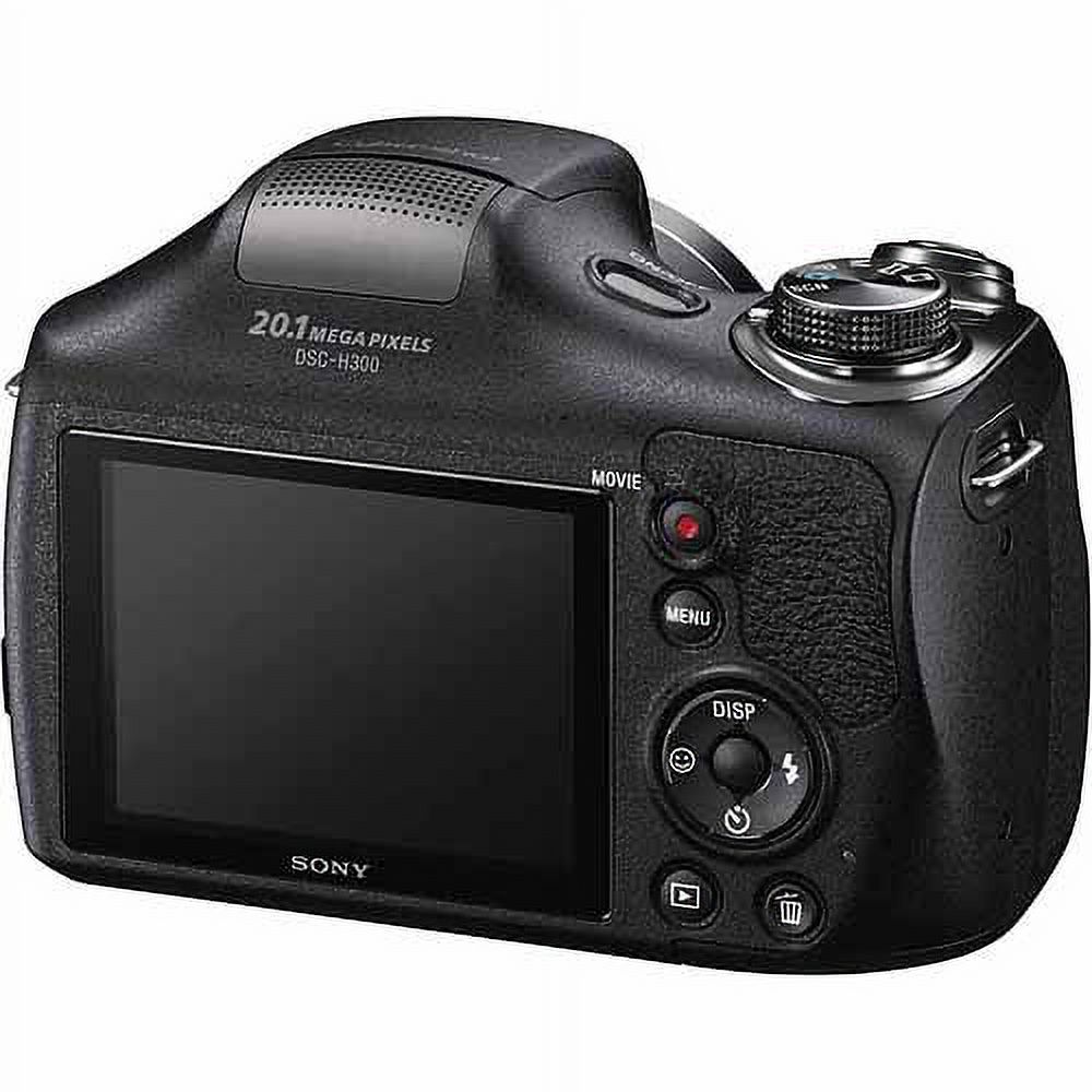 Sony Black DSC-H300/B Digital Camera with 20.1 Megapixels and 35x Optical Zoom - image 4 of 6