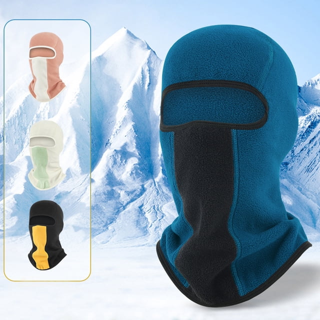 LJNYFDC Elastic Face Guard Winter Warm Face Guard Breathable Windproof UV Protection Fleece Lining Face Protector Cycling
