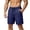 Navy, variant on Breathable Training Shorts for Daily Casual Wear Lightweight Athletic Shorts with Wicking Comfort and Flexible Fit for Everyday Movement, XL, Black
