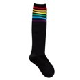 thumbnail image 3 of Diufon Women's Knee High Socks Athletic Casual Thin Striped Printed Long Tube Socks Outdoor Sport Stockings, 3 of 4