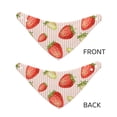 thumbnail image 6 of Goofa Strawberries Pattern Pet Scarf Bandana - Adjustable and Comfortable,Dog Scarf Bib Kerchief Breedfor Dogs and Cats-, 6 of 8