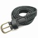 thumbnail image 1 of Women Elastic Belts Stretch Braided Belts Pins Buckles Weave Plaited Waistband G, 1 of 1