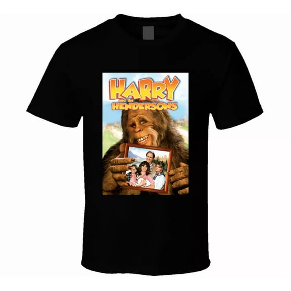 VINTAGE Harry And The Hendersons Movie Fan T Shirt