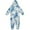 Sea Turtles and Coral Reefs, variant on Soft Big Kids Onesie Pajamas Cozy Loose-Fit Jumpsuits for kids with Pockets for Christmas Lounge & Play Delicate Dragonflies Pattern
