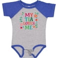 thumbnail image 3 of Inktastic My Tia Loves Me Niece Girls Baby Bodysuit, 3 of 5
