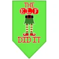 thumbnail image 1 of Joyeux Noel Screen Print Bandana Negro Grande, 1 of 1