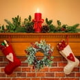 thumbnail image 6 of EGYMEN Christmas Candle Wreath Decoration - 7.87 in, Perfect for Table Displays, Candle Holders, and Door Hanging, 6 of 6