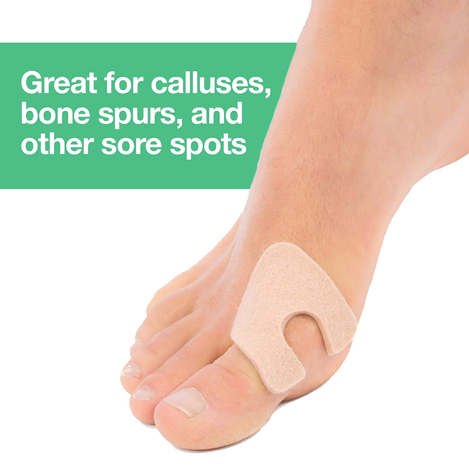 cutout heel pad