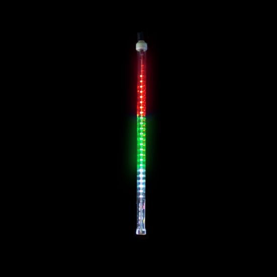 Light Drop LED Combo Color- Pure White, Green, & Red 24"