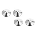 thumbnail image 2 of Miangastore Veranda Flagpole Base Stainless Steel 4Pcs 10.2X10.2X1.3In, 2 of 9
