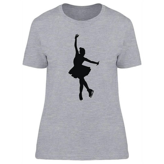 Skater Silhouette T-Shirt Women -Image by Shutterstock, Female x-Large
