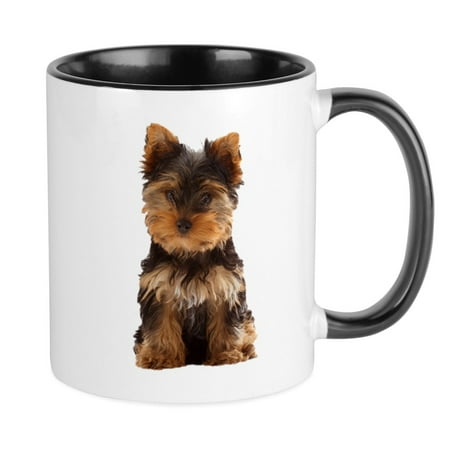 

CafePress - Yorkie Mug - Ceramic Coffee Tea Novelty Mug Cup 11 oz