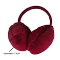 thumbnail image 2 of Orejeras de invierno cálidas y peludas artificiales para hombre/mujer, 2 of 5