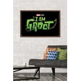 thumbnail image 2 of Marvel I Am Groot - Logo Wall Poster, 22.375" x 34", Framed, 2 of 3