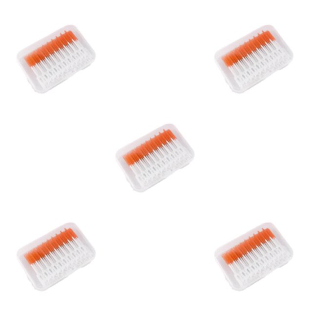 Smilepp Maintain HealthyOral Hygiene Routine With Flosser Toothbrush Easy orange-yellow 160 pieces 5Set