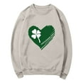 thumbnail image 7 of Lopecy-Sta Women's Sweatshirts St. Patricks Sweatshirts Shamrock Shirts Lucky Graphic Tees Irish Gift Pullover Long Sleeve Tops, 7 of 7