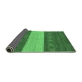thumbnail image 2 of Ahgly Company Indoor Rectangle Abstract Emerald Green Modern Area Rugs, 2' x 3', 2 of 4
