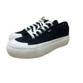 thumbnail image 4 of Roxy Women's Cruizer Platform Oxford Sneakers  Black/White  Size 8, 4 of 7