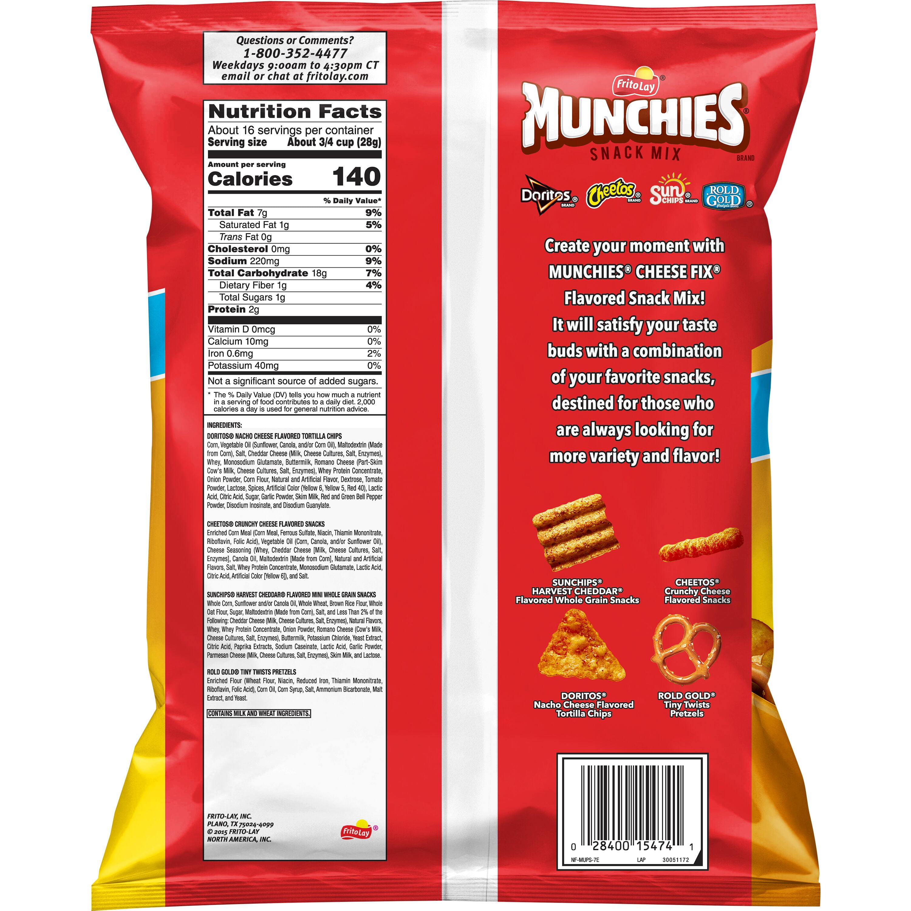 Munchies Cheese Fix Fsz 15.5oz