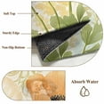 thumbnail image 5 of Rectangle Rug 2x3ft Area Rug, Summer Poppy Flower Plant Area Rugs for Living Room Bedroom, Watercolor Bloom Floral Floor Mat Non-Slip Non-Shedding Carpet Indoor Accent Rugs, 5 of 9