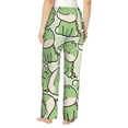 thumbnail image 3 of Kll Womens Cute Crocodile Print Pajama Pants Soft Pajama Bottoms For Women Cozy Lounge Pants, 3 of 9