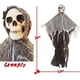 thumbnail image 3 of Decoraciones de fantasmas voladores colgantes para Halloween, juguete de Casa Encantada mejorado con calavera espeluznante para fiestas de césped y jardín en interiores y exteriores, 3 of 5