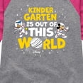 thumbnail image 3 of Mickey & Friends - Kindergarten Out Of This World - Toddler And Youth Raglan Graphic T-Shirt, 3 of 5