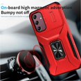 thumbnail image 2 of Funda para GANGXUN Samsung Galaxy A15 5G - Soporte metálico, Función magnética, Rojo, 2 of 5