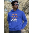 thumbnail image 2 of My Corgi Is Herding! Banner Hoodie Men -Image by Shutterstock, Male Medium, 2 of 4