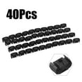thumbnail image 4 of 40Pcs Double Brake Line Clip Brake Line Holder 4.75mm Black FOR SKODA A4 / S4 / A6, 4 of 8
