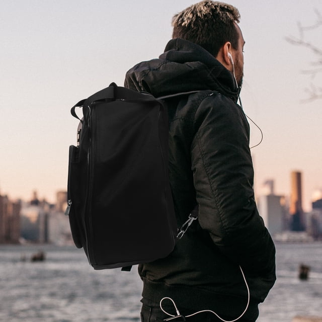 UPOUART Bolsa Doble Función Para Caja De Batería Con Cierre Reforzado Y Elegante Negro