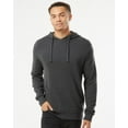 thumbnail image 4 of Alternative Challenger Lightweight Washed French Terry Hooded Pullover 9595CT - Light Grey Size M, 4 of 5