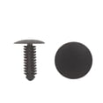 thumbnail image 1 of 50Pcs Remache de Cierre de Guardabarros Grapas Negro 6x4,5mm Agujero, 1 of 1
