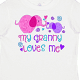 thumbnail image 4 of Inktastic My Granny Loves Me- cute elephants Boys or Girls Toddler T-Shirt, 4 of 5