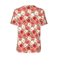 thumbnail image 3 of Rocae Tomatoes for Breathable Men's Baseball T-Shirt Fashionable Casual Baseball Jersey, Moisture-wicking Sportswear Large, 3 of 9