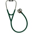 thumbnail image 4 of 3M Littmann Cardiology IV Stethoscope, High Polish Champagne-Finish Chestpiece, Hunter Green Tube, Orange Stem and Champagne Headset, 27 inch, 6206, 4 of 4