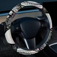 thumbnail image 2 of Easter 14.5 Inch Printing PVC Leather Car Wheel Cover Steering Wheel Cover Car Wheel Covers Auto Accessories, 2 of 6