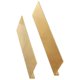 thumbnail image 2 of Metal Wall Mounted Shelving 2Pcs Stylish Bathroom Wall Floating Shelf With No Drilling Feature For Homeowners And Renters, 2 of 5