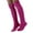 Pink, variant on DQRPSEETB Women's Cable Knitted Thigh High Boot Socks Extra Long Winter Stockings Over Knee Leg Warmers Athletic Socks Green