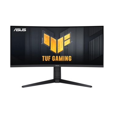ASUS VG34VQEL1A TUF Gaming 34” Ultra-wide Curved HDR Monitor- 21:9, UWQHD (3440 x 1440), 100Hz, Extreme Low Motion Blur, FreeSync, 1ms, DisplayPort, HDMI, USB, Tripod socket, Height Adjustable