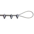 thumbnail image 3 of STURGID 88201 Wire Rope Clamp Clip for Cables Zinc Plated - 1/8" inch - Bulk Pack of 40 Pcs, 3 of 3