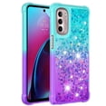 thumbnail image 2 of Funda para Motorola MOTO G Stylus 2022 5G Transparente con Brillos Carcasa Protectora Antigolpes con Glitter Brillante, 2 of 5