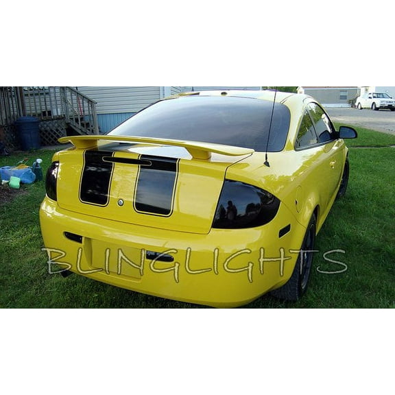 For The Chevrolet Cobalt Tinted Smoked Taillamps Taillights Overlays Film Protection