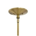 thumbnail image 3 of 6 Light Medium Chandelier in Art Deco Style-19.5 inches Tall and 25 inches Wide-Brushed Natural Brass Finish Bailey Street Home 147-Bel-4436011, 3 of 3