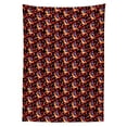 thumbnail image 3 of Ambesonne Geometric Tablecloth Rectangular Table Cover, Futuristic Fractal, 60"x90", Multicolor, 3 of 4